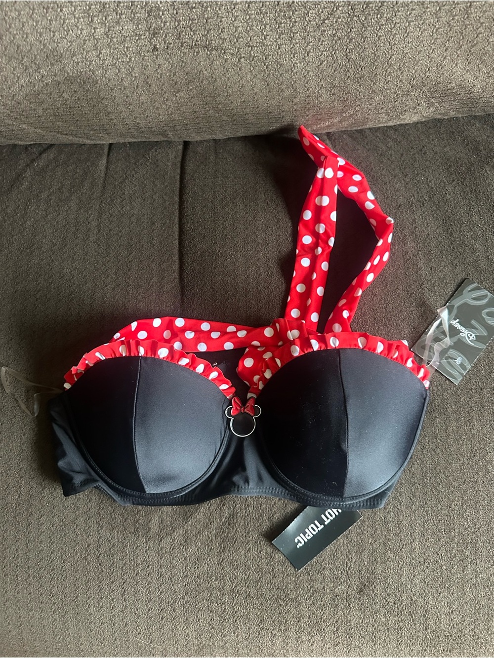 Minnie Mouse bikini top